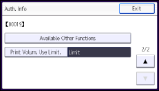 Ilustración de la pantalla panel de mandos