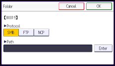 Ilustración de la pantalla panel de mandos