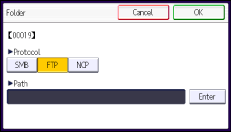 Ilustración de la pantalla panel de mandos