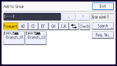 Ilustración de la pantalla panel de mandos