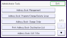 ilustración de la pantalla del panel de operaciones