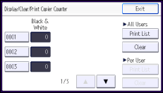 Ilustración de la pantalla panel de mandos