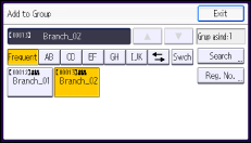 Ilustración de la pantalla panel de mandos