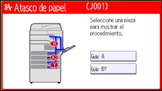 Ilustración de la pantalla panel de mandos
