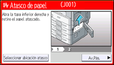 Ilustración de la pantalla panel de mandos
