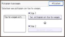 Schermafbeelding bedieningspaneel