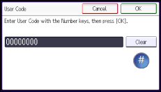 Schermafbeelding bedieningspaneel