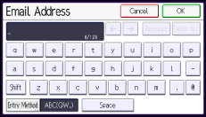 Schermafbeelding bedieningspaneel