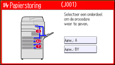Schermafbeelding bedieningspaneel