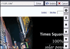 操作面板屏幕插图