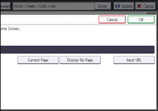 操作面板屏幕插图