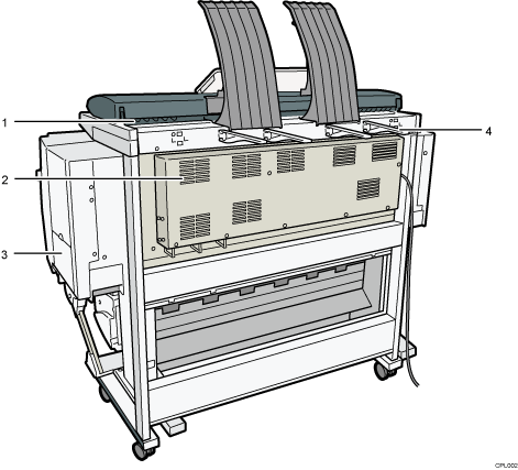 主机图例（插图编号图例）