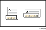 Illustration of original and copy orientation