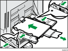 Bypass tray illustration