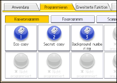 Abbildung Bedienfeld-Display