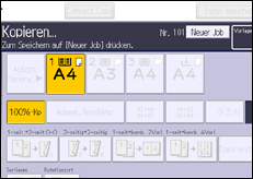Abbildung Bedienfeld-Display