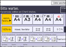 Abbildung Bedienfeld-Display