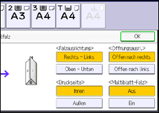 Abbildung Bedienfeld-Display