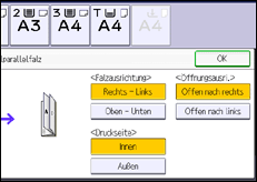Abbildung Bedienfeld-Display