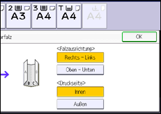Abbildung Bedienfeld-Display