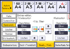Abbildung Bedienfeld-Display