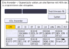 Abbildung Bedienfeld-Display