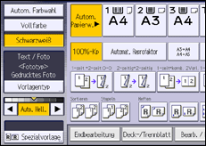 Abbildung Bedienfeld-Display