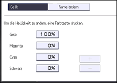 Abbildung Bedienfeld-Display