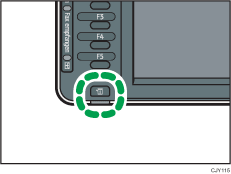 Abbildung Taste Status prüfen