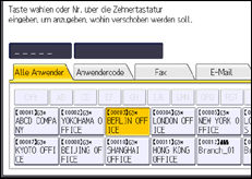 Abbildung Bedienfeld-Display