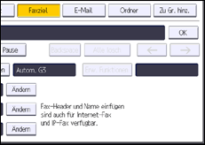 Abbildung Bedienfeld-Display