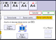 Ilustración de la pantalla panel de mandos