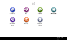 Illustrazione schermata pannello di controllo