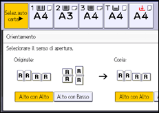 Illustrazione schermata pannello di controllo