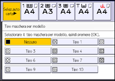 Illustrazione schermata pannello di controllo