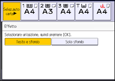 Illustrazione schermata pannello di controllo