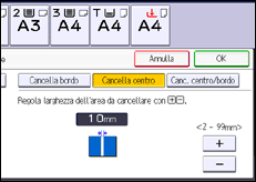 Illustrazione schermata pannello di controllo