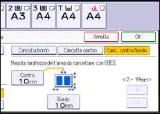 Illustrazione schermata pannello di controllo