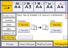 Illustrazione schermata pannello di controllo