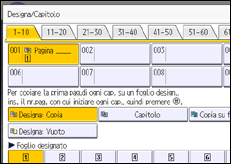 Illustrazione schermata pannello di controllo