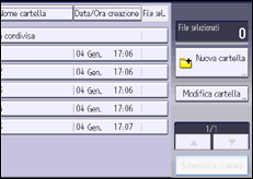 Illustrazione schermata pannello di controllo
