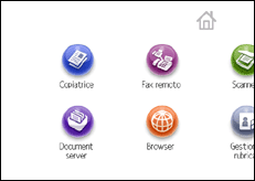 Illustrazione schermata pannello di controllo
