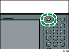 Illustrazione del tasto Reset