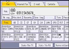 Illustrazione schermata pannello di controllo