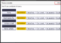 Illustrazione schermata pannello di controllo