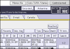 Illustrazione schermata pannello di controllo