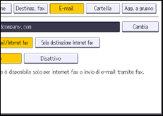 Illustrazione schermata pannello di controllo