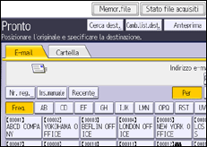 Illustrazione schermata pannello di controllo
