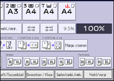 Schermafbeelding bedieningspaneel