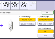 Schermafbeelding bedieningspaneel